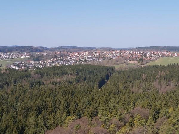 Das Bild zeigt eine Luftaufnahme von Freudenweiler. Foto: Reinhard Traub